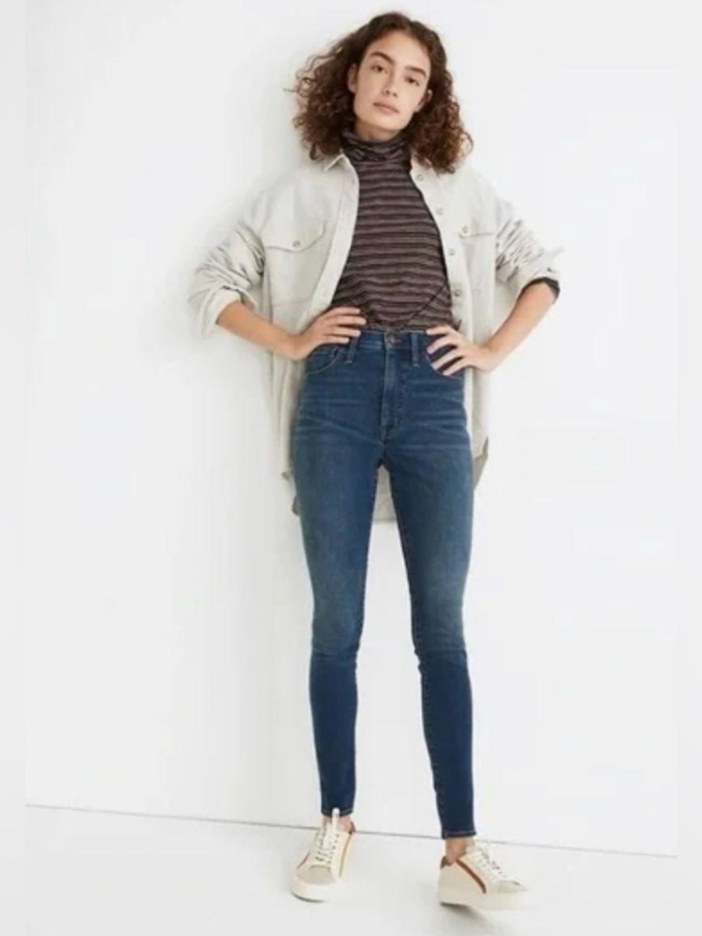 Madewell “Roadtripper” Jeans in Dark Blue Wash
